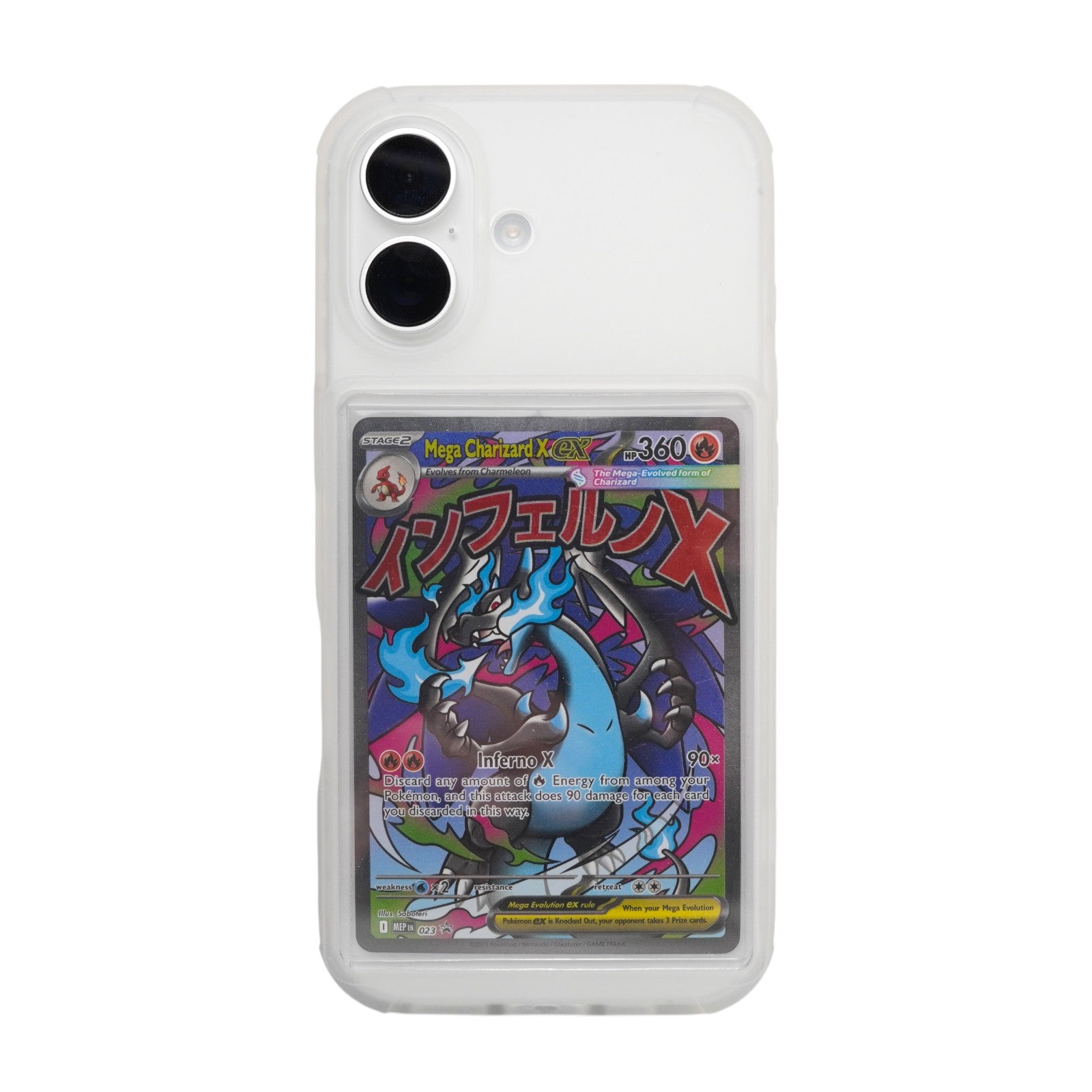 Showcased: The Trading Card Phone Case iPhone 17 / Pacific Blue Showcased: The Trading Card Phone Case iPhone 17 / Pacific Blue