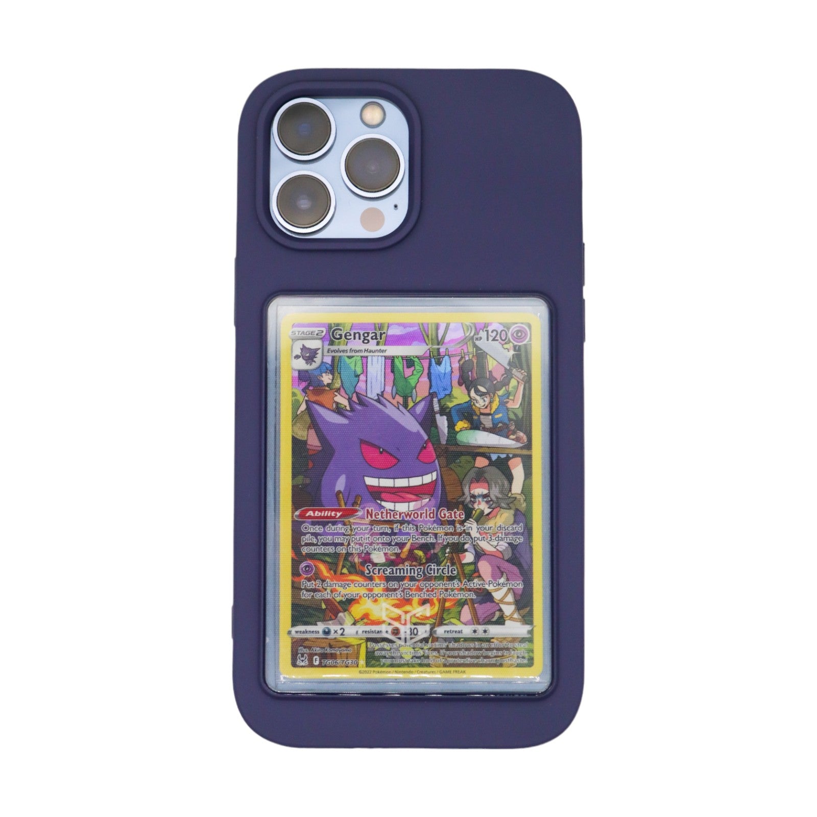 Showcased: The Trading Card Phone Case iPhone 13 Pro / Purple Showcased: The Trading Card Phone Case iPhone 13 Pro / Purple