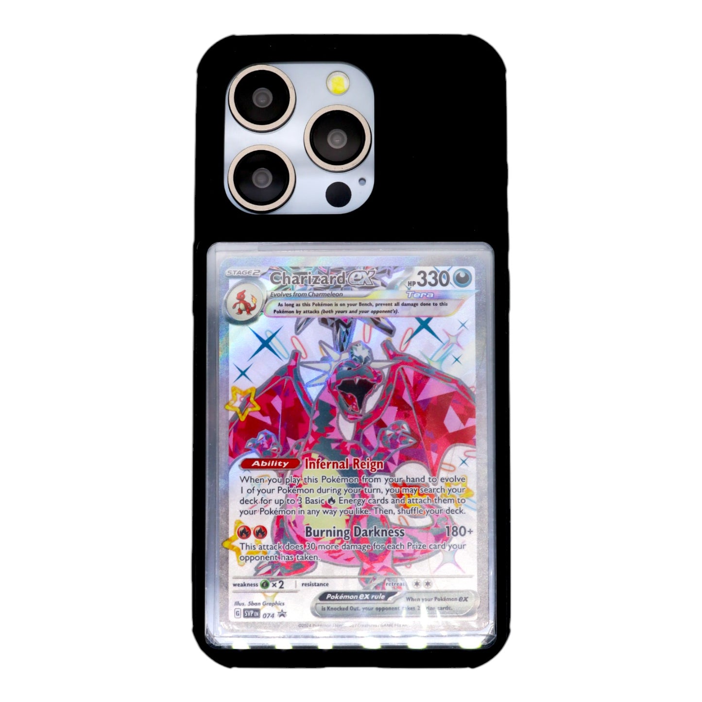 Showcased iPhone 16 Pro, The Trading Card Phone Case | Bumper Case (Gen 2)