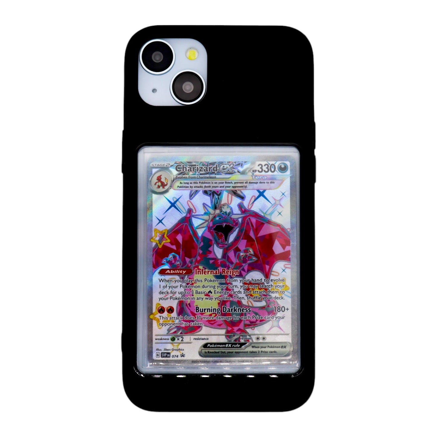 Gen 2 Premium Showcased Universal fits iPhone 15 Plus, 14 Plus, 13 Pro Max | The Trading Card Phone Case