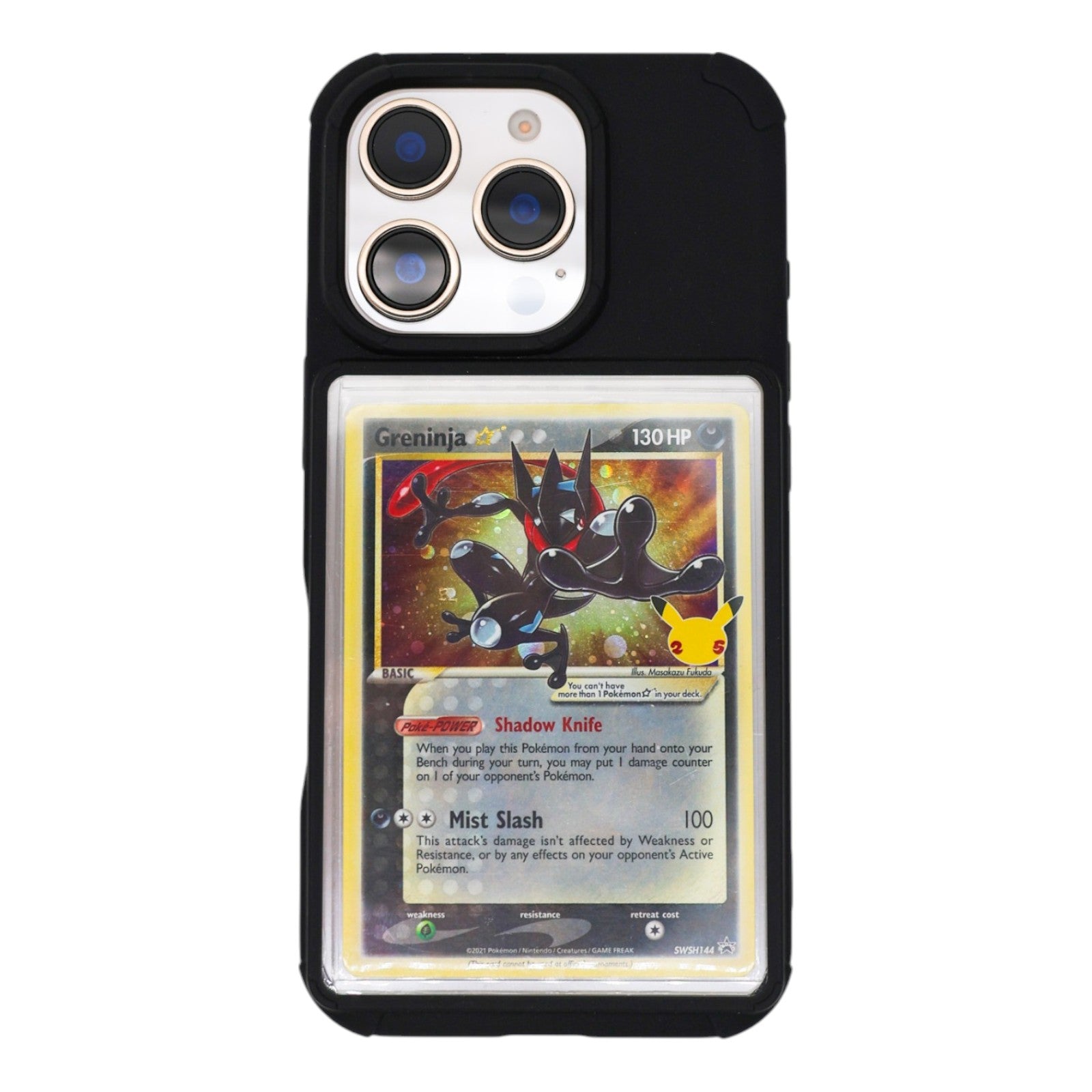 Showcased: The Trading Card Phone Case iPhone 16 Pro / Black Showcased: The Trading Card Phone Case iPhone 16 Pro / Black