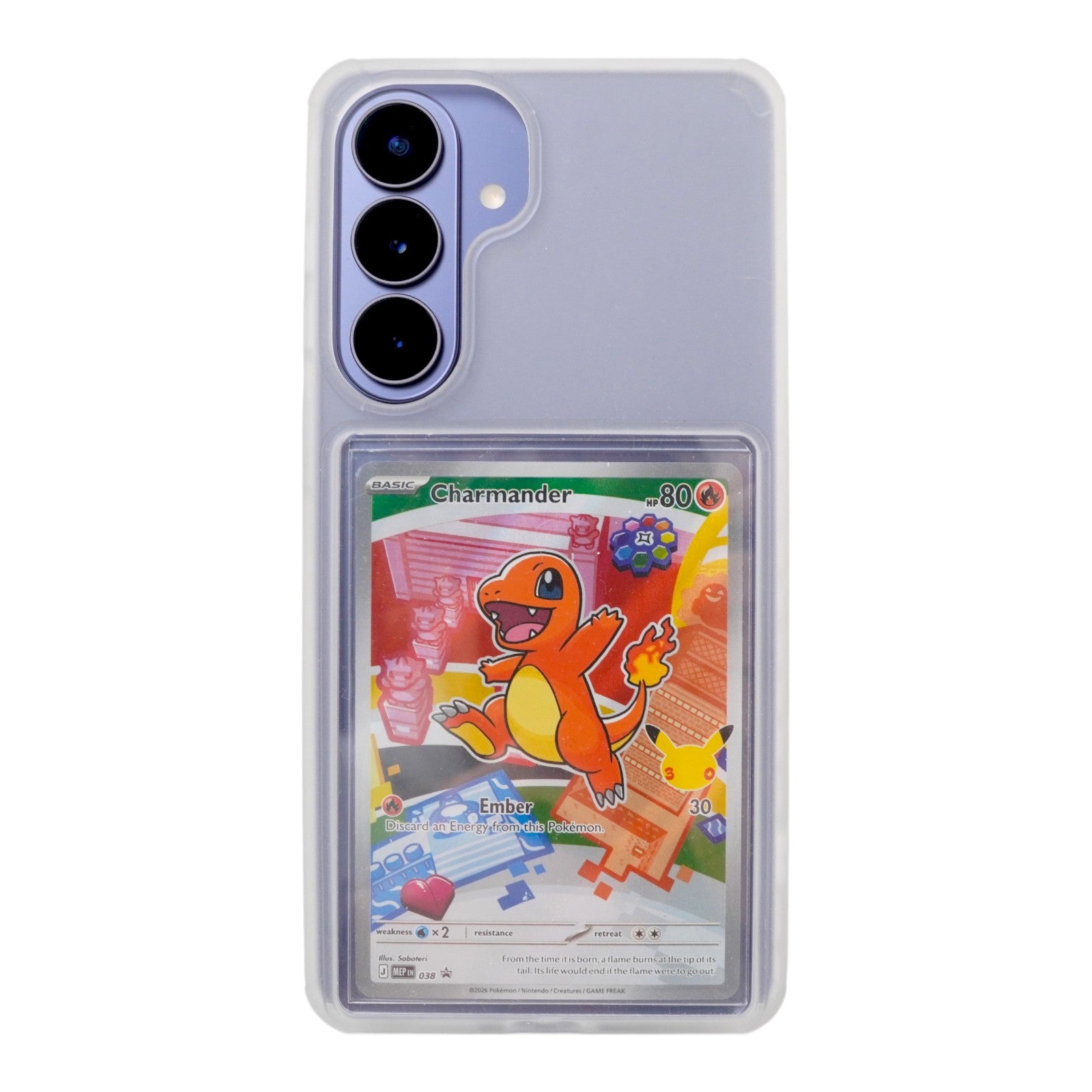 Showcased: The Trading Card Phone Case Galaxy S26+ / Frost-Clear
