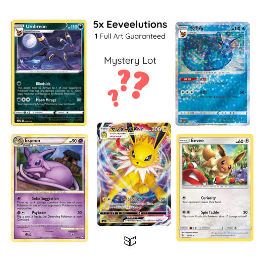 5 Eeveelutions Cards