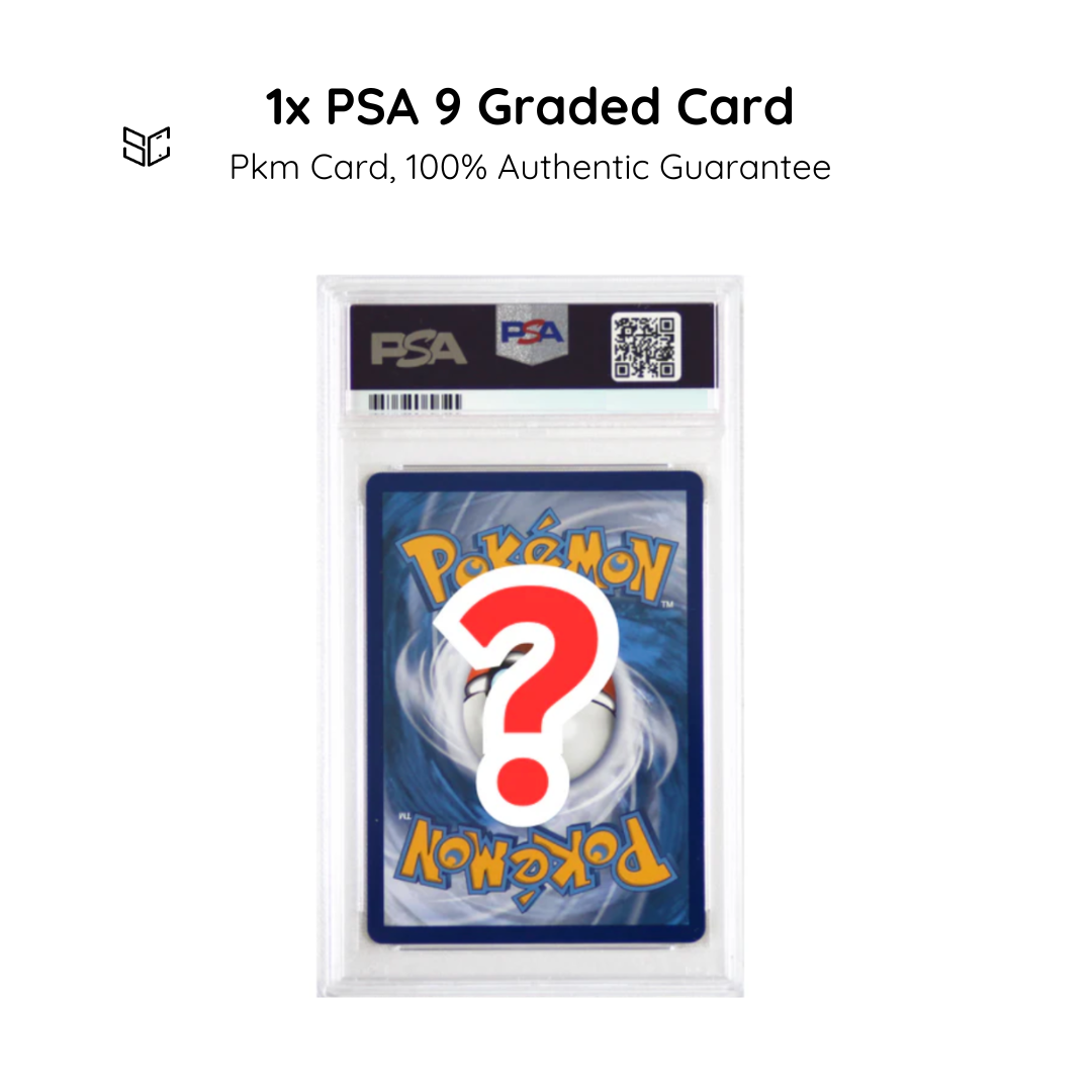 1 PSA 9 Full Art Card – Showcased Cards
