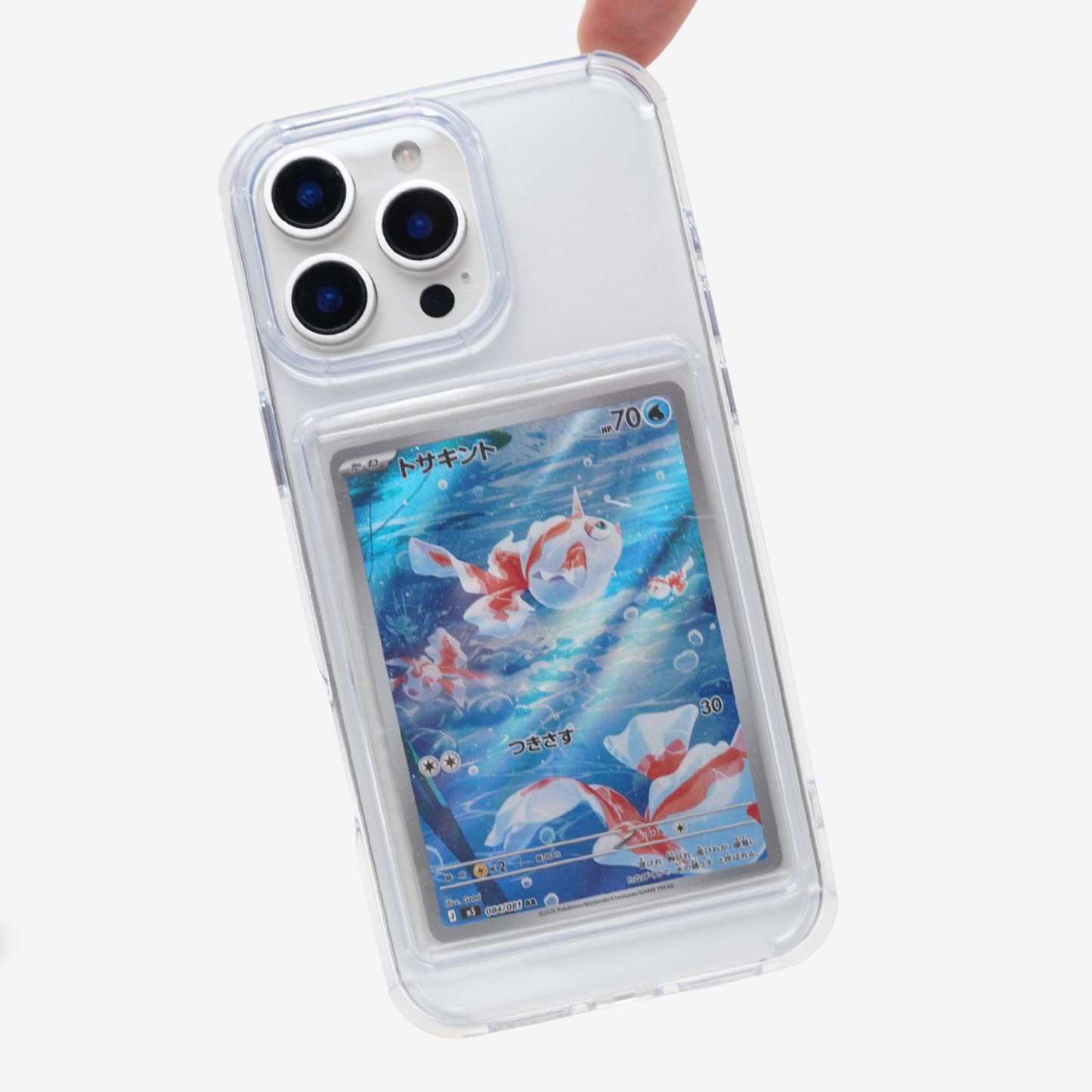 iPhone 16 Pro Max - Crystal Clear Signature Series | The Trading Card Phone Case (Preorder, Ships 2 weeks)