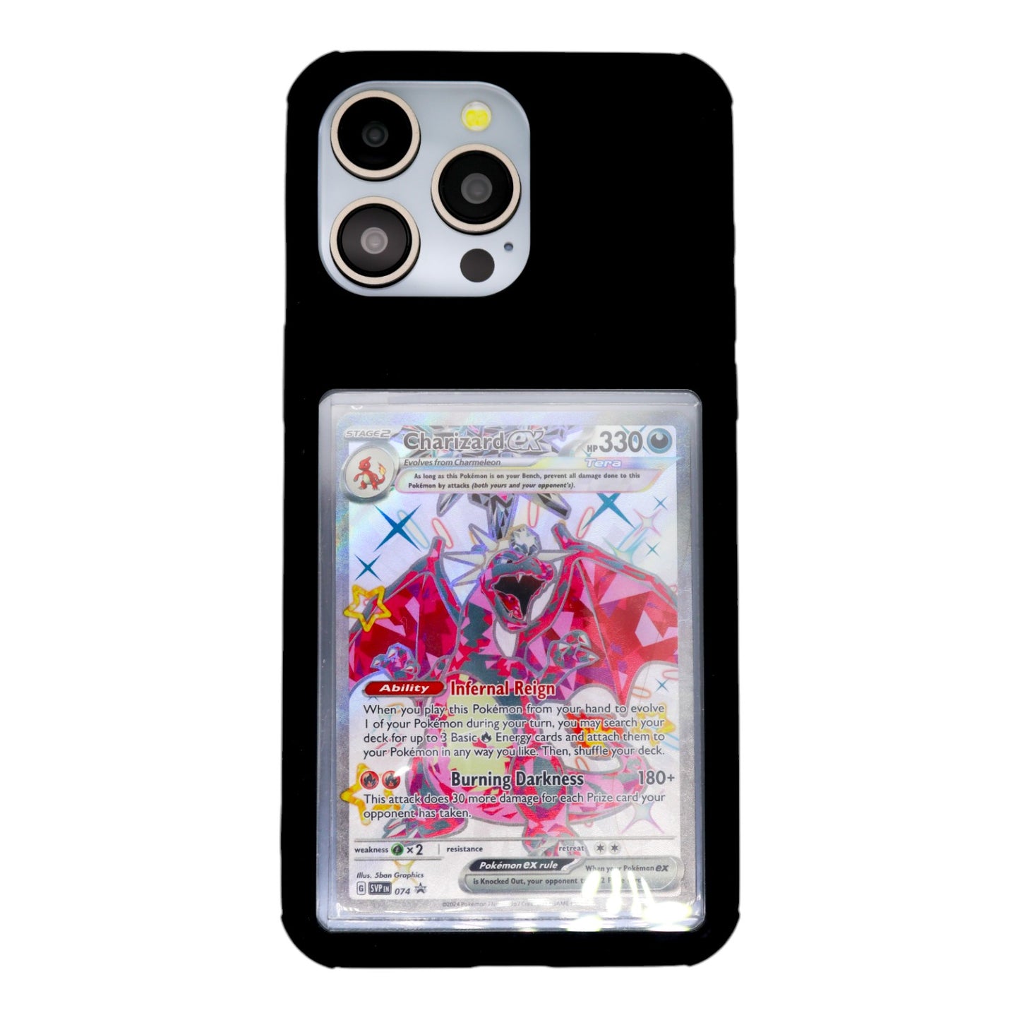 Showcased iPhone 15 Pro Max, The Trading Card Phone Case | The Bumper Case (Expected to ship 11/27/24)