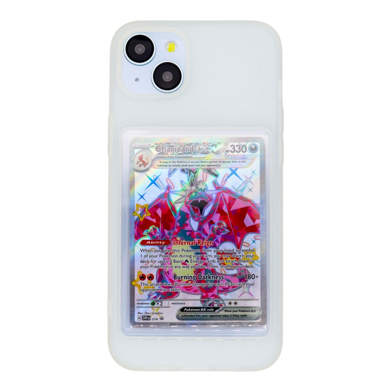 Showcased iPhone 14/15 Plus, The Trading Card Phone Case (Back-order,  expected to ship Feb 2024)