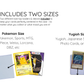 Perfect Fit Pack | Fits Pokemon, Yugioh, Sports, Magic, One Piece, TCG, and more