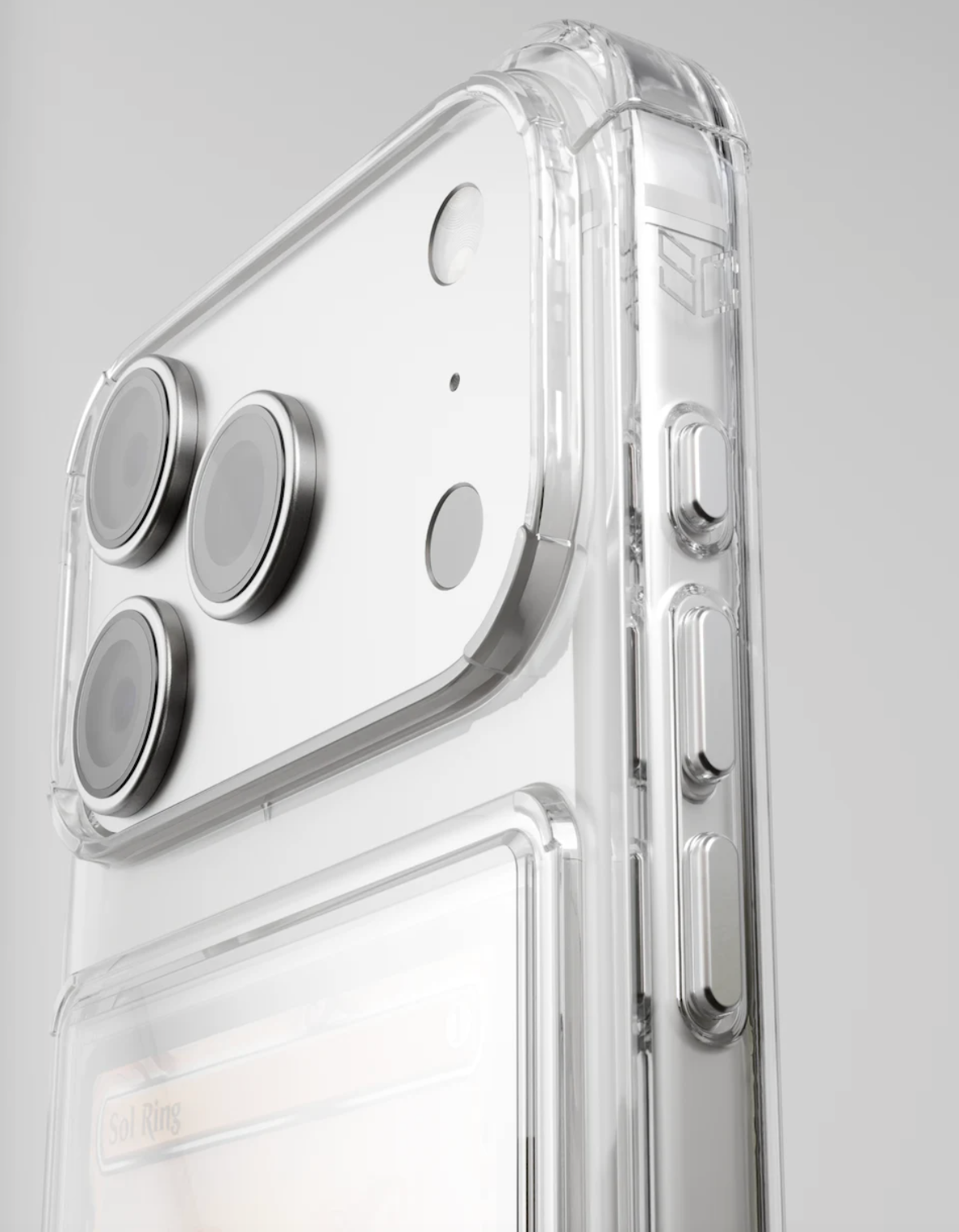 iPhone 17 Pro - Signature Series (Crystal Clear) | The Trading Card Phone Case