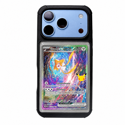 SHOWCASED® Gen 2 Premium iPhone 18 Pro trading card phone case in Black