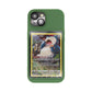 Showcased iPhone 15, The Trading Card Phone Case