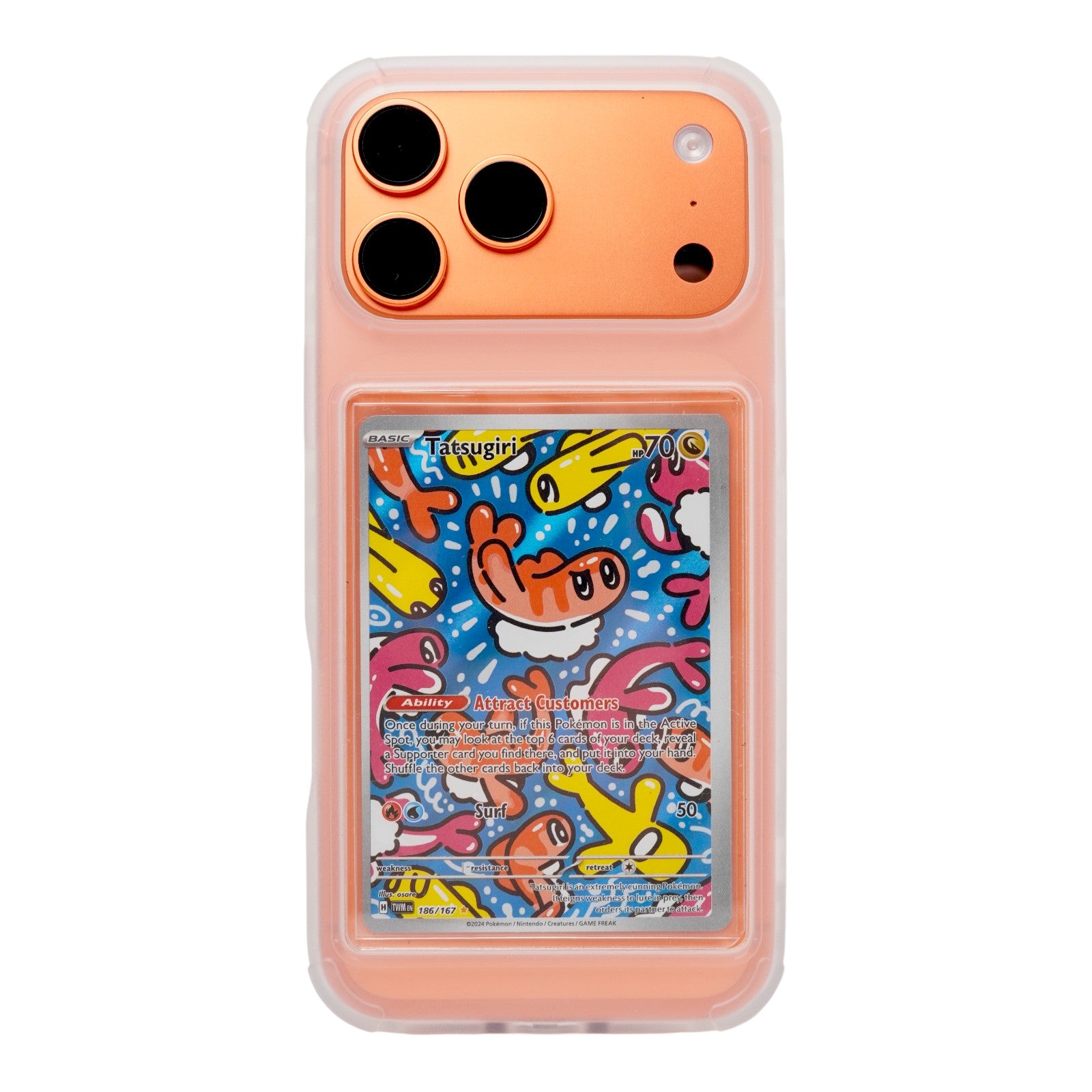 ポケモン iPhone17 pro max ケース カラフル Showcased: The Trading Card Phone Case – Showcased Cards