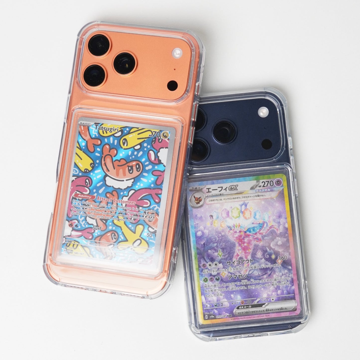 iPhone 17 Pro and Pro Max - Signature Series | The Trading Card Phone Case (PREORDER, SHIPS BY END OF MARCH) (Crystal Clear)